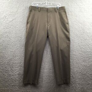 Louis Raphael Tailored Dress Pants‎ Brown 34W x 27L
